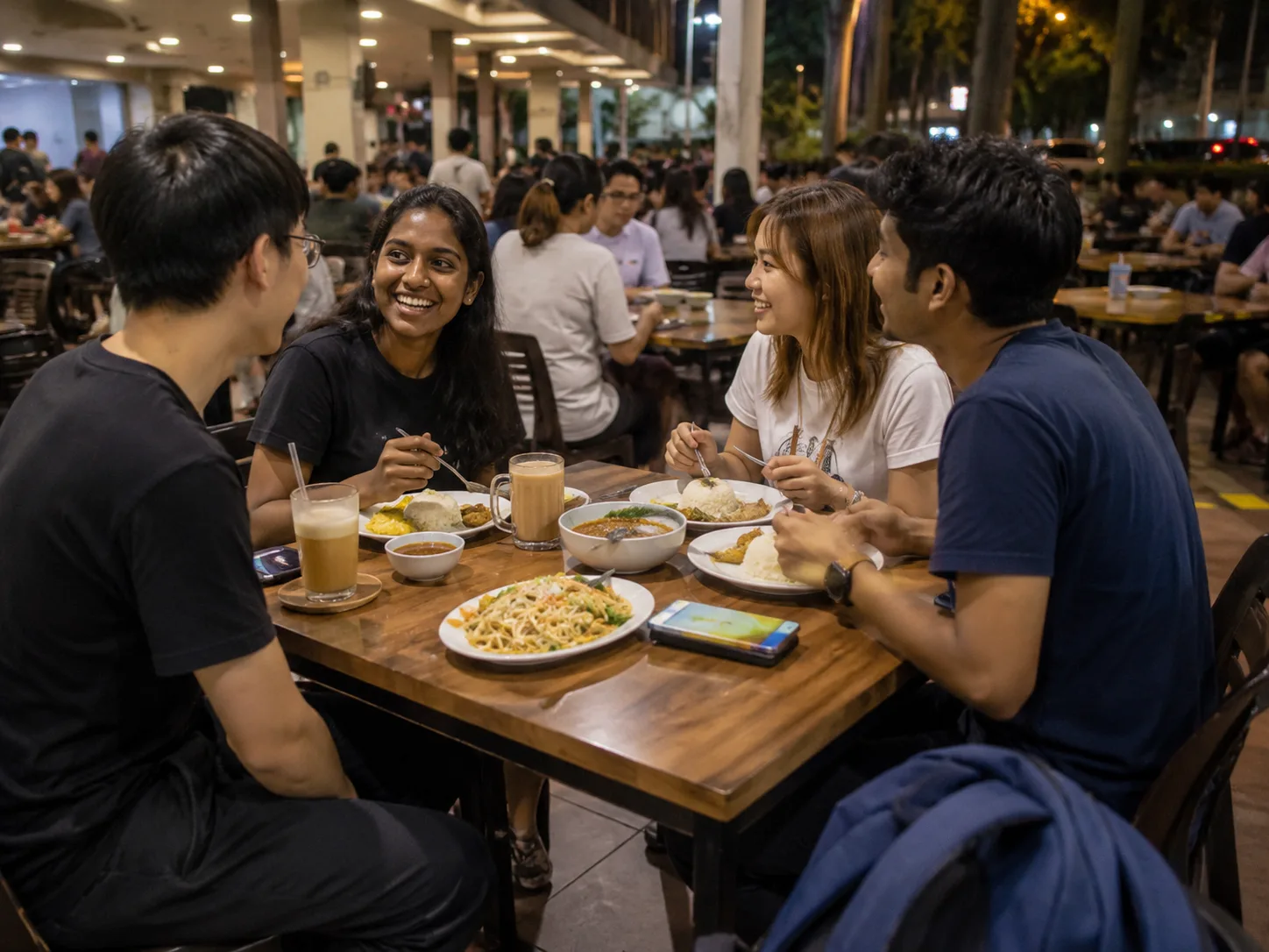 Students Eating Affordable Local Food Near Campus | Westay Coliving
