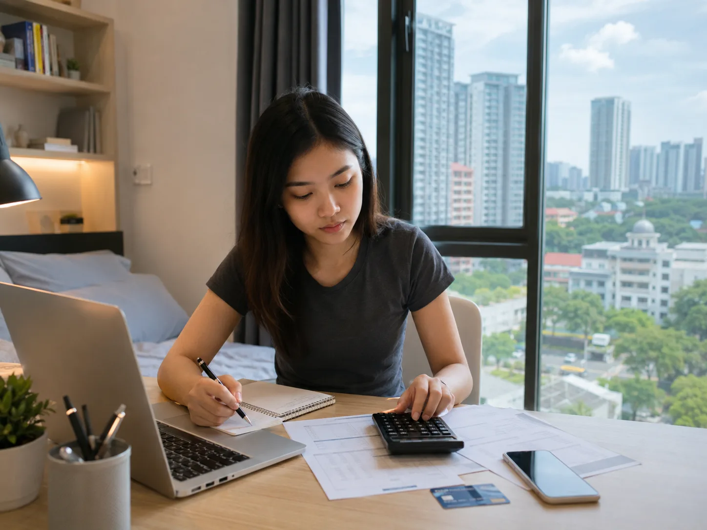 sunway university student calculating cost | Westay
